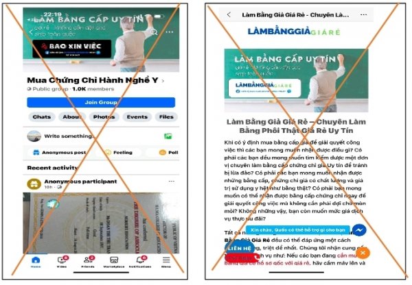 Hiểm họa từ giấy phép hành nghề y, dược bị làm giả