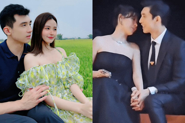 Midu đăng ảnh bên Minh Đạt, để lộ thái độ lạ của chồng thiếu gia khi ở cạnh vợ