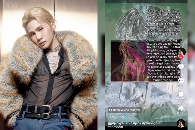 Jack bất ngờ tâm sự về quá khứ, những nỗi đau trong sự nghiệp 