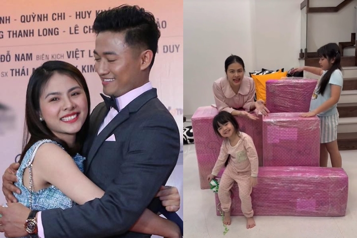 Món quà đặc biệt cố diễn viên Quý Bình gửi tặng các con Vân Trang