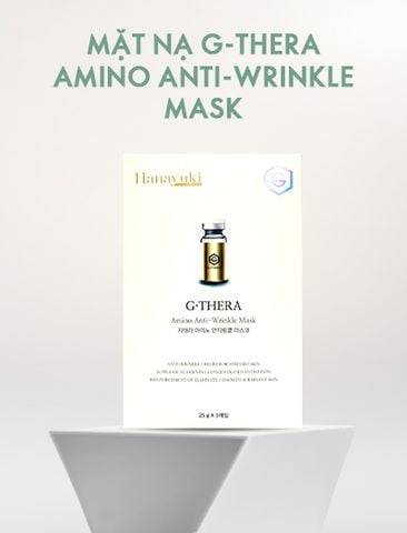 Thu hồi toàn quốc mặt nạ G-Thera Amino Anti-Wrinkle Mask Biện pháp tức thời