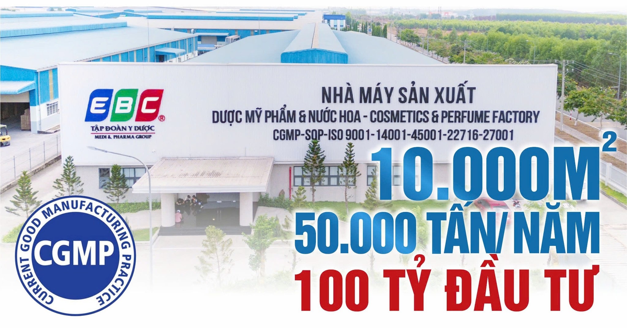 Tập đoàn Y dược EBC và những lùm xùm quanh chất lượng mỹ phẩm sản xuất tại Nhà máy EBC Đồng Nai 