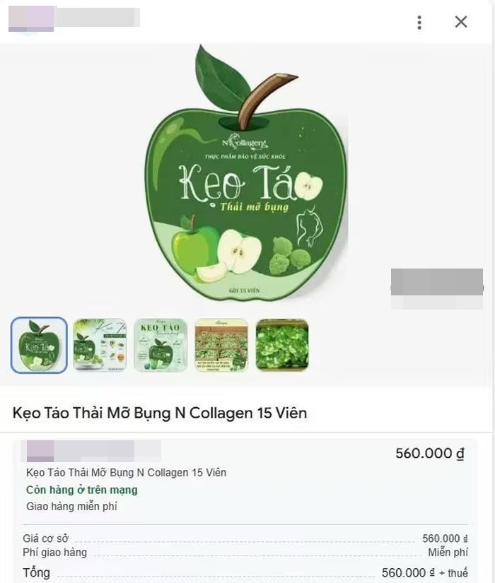 Hé lộ nguồn thu khổng lồ từ 2 sản phẩm giảm cân do Ngân Collagen quảng cáo đang bị cơ quan chức năng sờ gáy