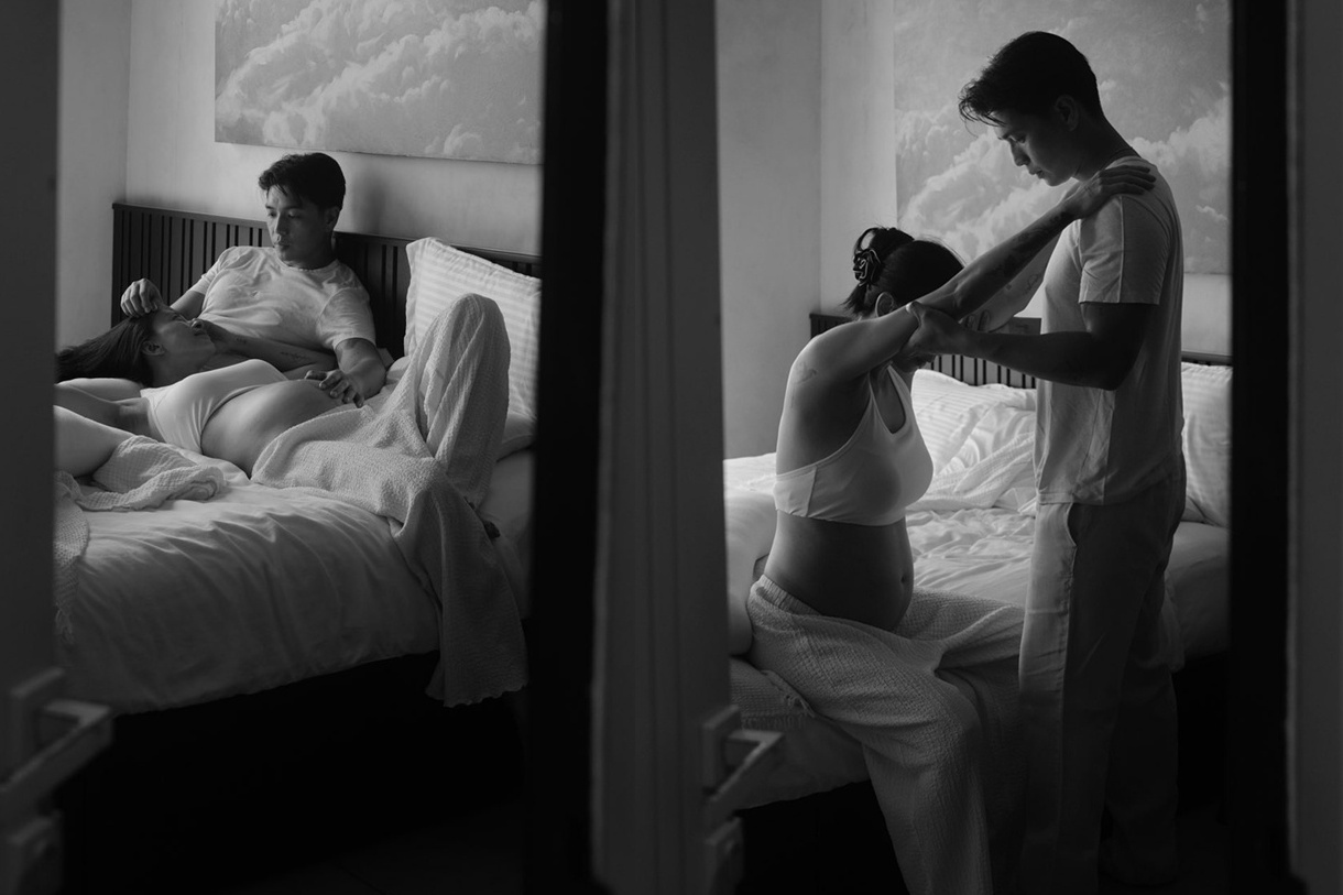 Bộ ảnh bầu đầy ý nghĩa của Ngô Thanh Vân ở tuổi U50