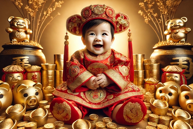 Những đứa trẻ được Bồ Tát phái đến được sinh vào khung giờ này, số mệnh định sẵn có phúc lành, nâng đỡ gia đạo hưng thịnh