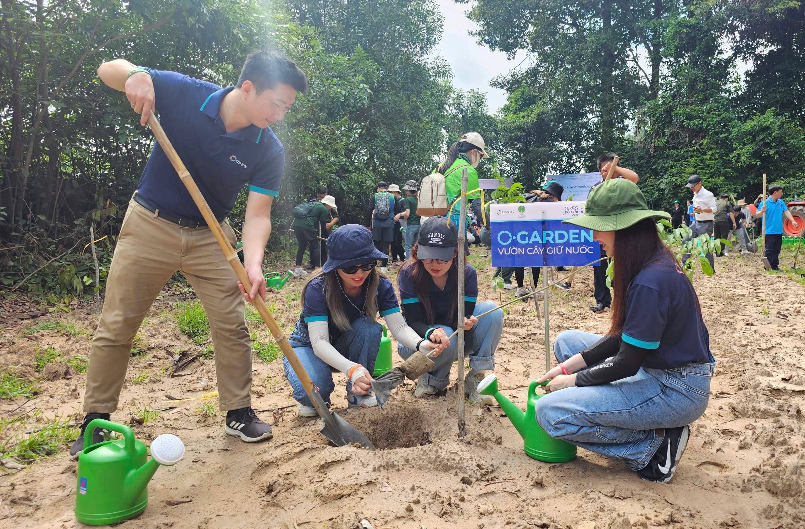 Tiếp tục kiến tạo giá trị bền vững OPES trao tặng gần 1.300 cây giống tại tỉnh Tây Ninh