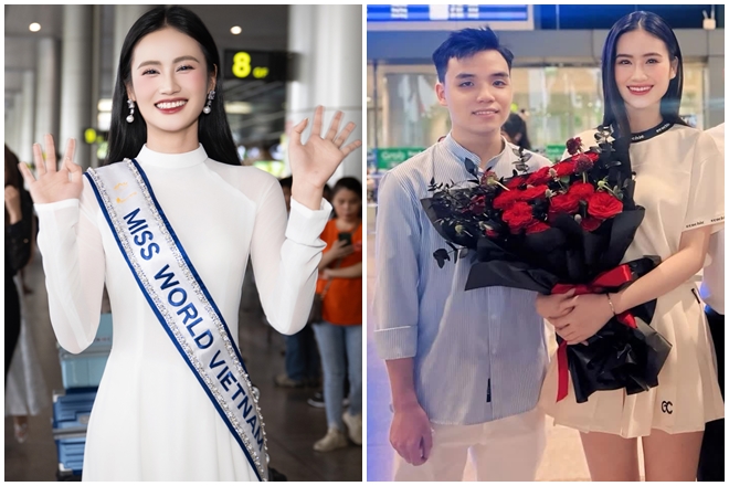 Bạn trai tiếp tục vắng mặt giữa tin đồn chia tay khi hoa hậu Ý Nhi về nước