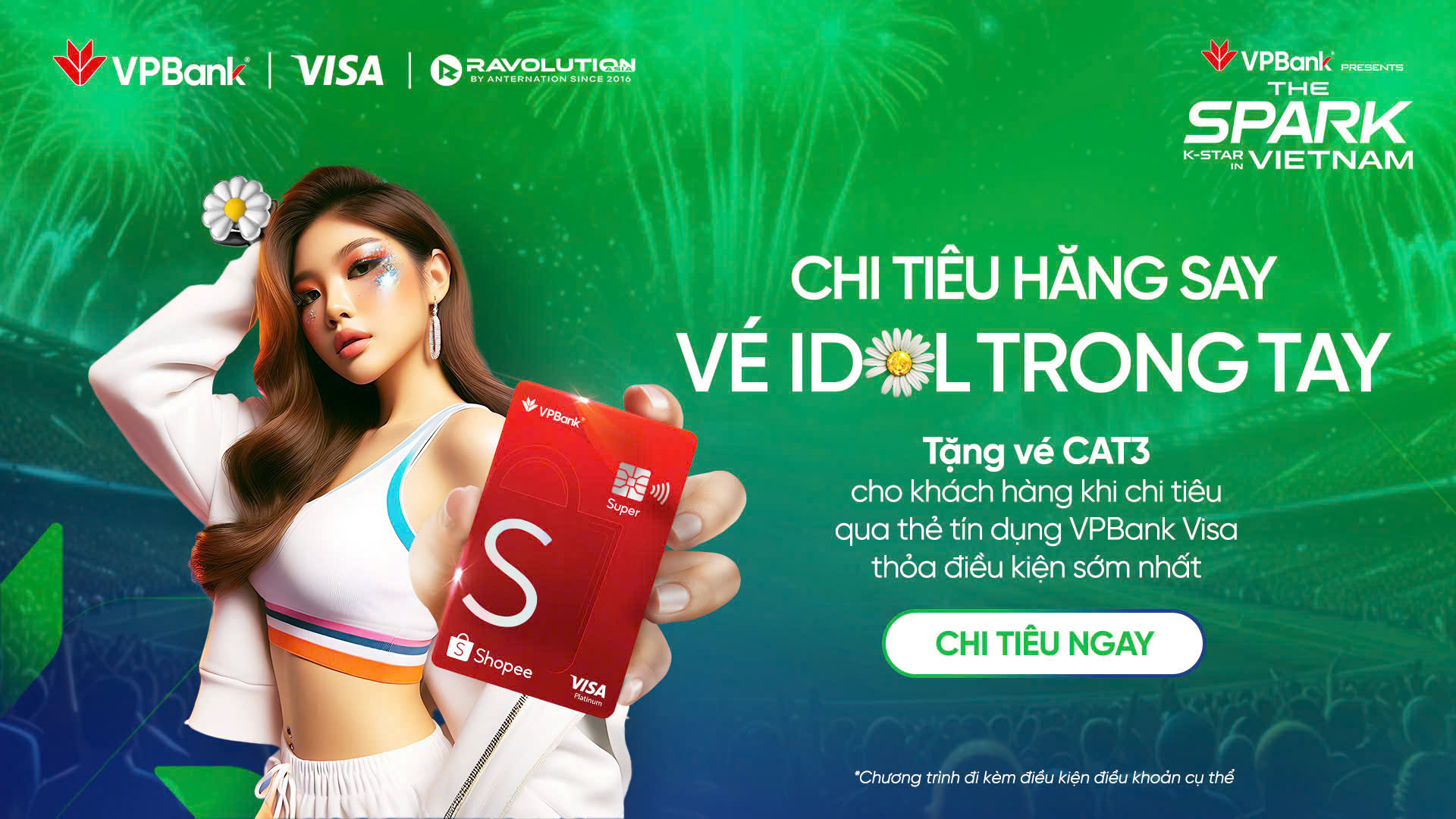 Cháy hết mình cùng G-Dragon - vững tài chính cùng VPBank