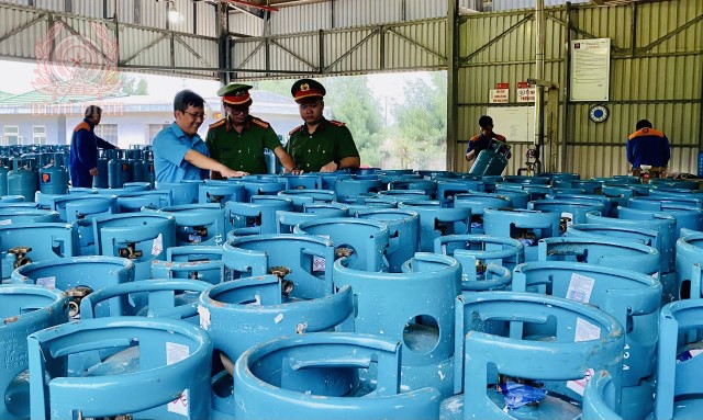 Bình Thuận Phát hiện 3 cơ sở vi phạm kinh doanh khí gas LPG