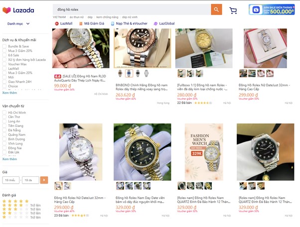 Cam kết mạnh mẽ, Lazada vẫn vô tình tiếp tay cho hàng giả  