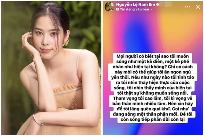 Nam Em tự nhận muốn sống như kẻ điên