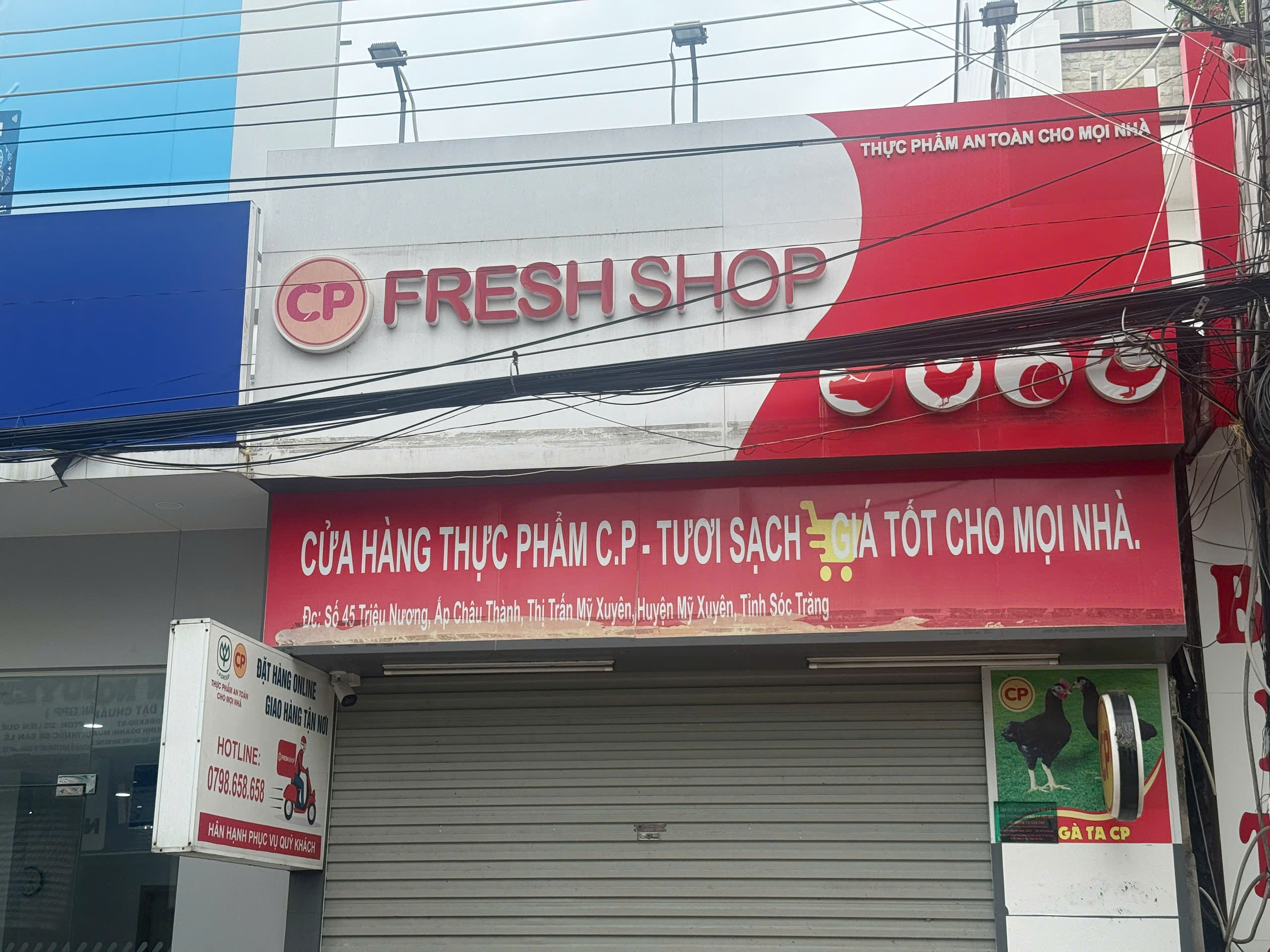 Sóc Trăng Xử phạt 3 cửa hàng C.P Fresh Shop thuộc Công ty C.P Việt Nam