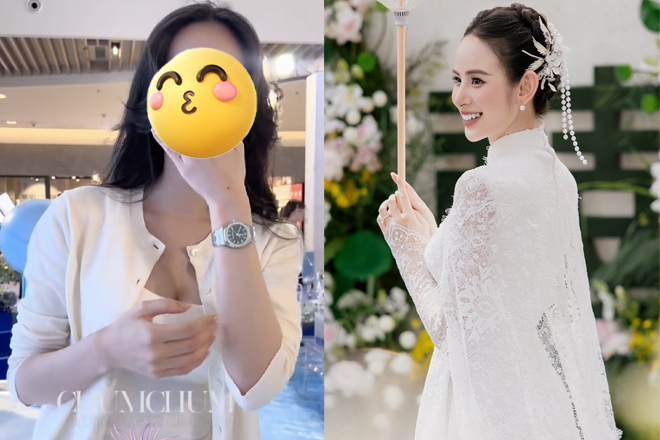 Hương Liên bị lộ nhan sắc thật qua cam thường sau đám hỏi với chồng thiếu gia