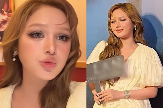 Hành động chữa cháy gây bàn tán của Xoài Non khi lộ thân hình phát tướng qua cam thường