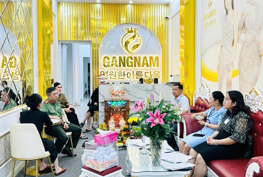 Gia Lai Thẩm mỹ viện Quốc tế GangNam bị phạt nặng và đình chỉ hoạt động