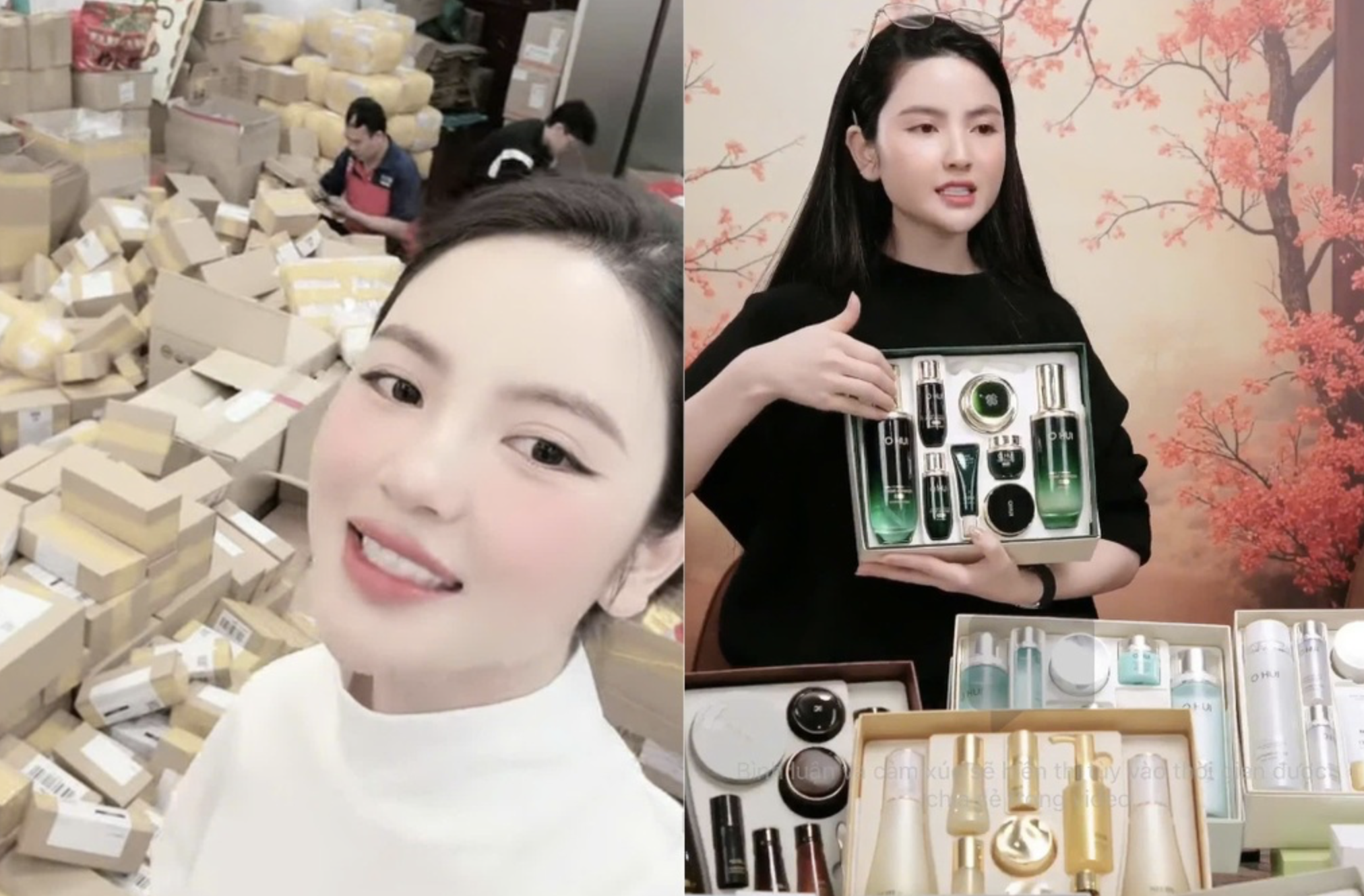 Cục Quản lý thị trường kiểm tra hoạt động kinh doanh của vợ cầu thủ Quang Hải