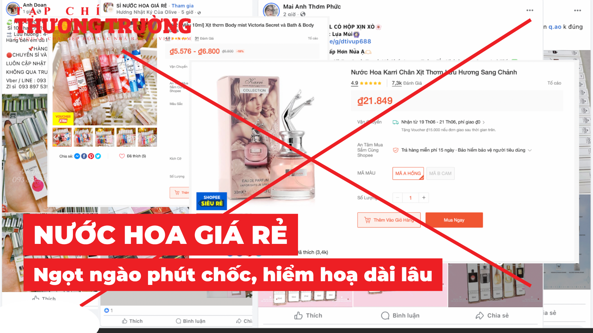 Video Vén màn thế giới nước hoa giá rẻ