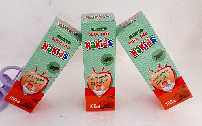 Thu hồi toàn quốc lô dầu gội Nakids do không đạt chất lượng