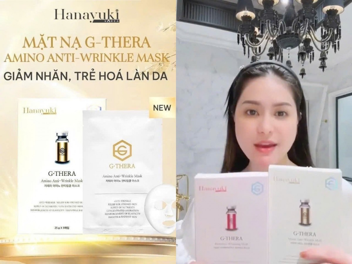 Đà Nẵng Thu hồi mặt nạ G-Thera do Đoàn Di Băng quảng cáo