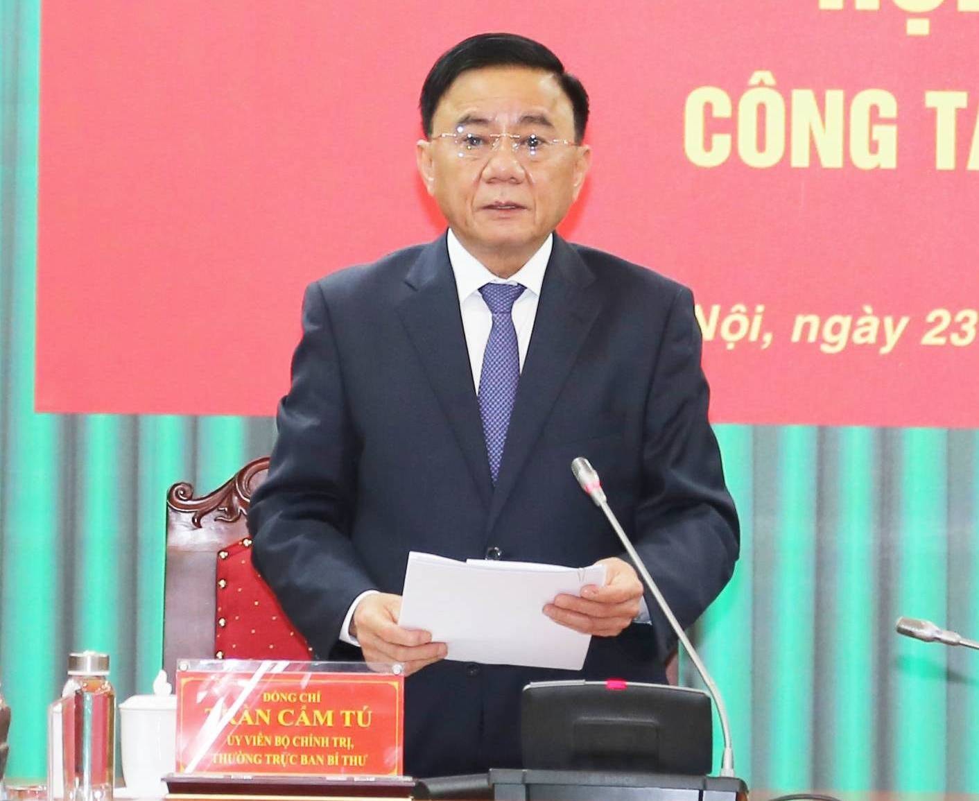 Ban Bí thư Nghiêm cấm tổ chức liên hoan, chúc mừng nhận chức, lên chức liên quan đến sắp xếp, hợp nhất đơn vị hành chính