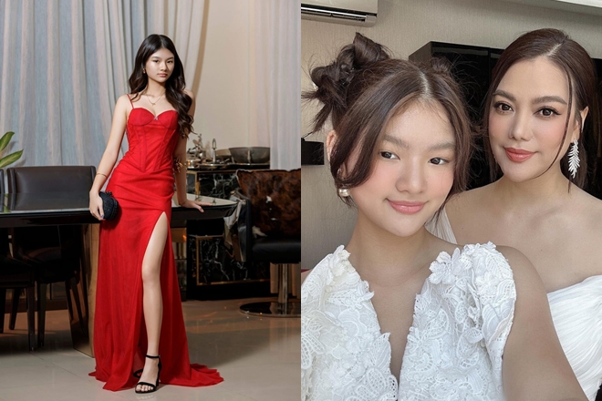 Con gái Trương Ngọc Ánh trổ mã, khoe chân dài miên man