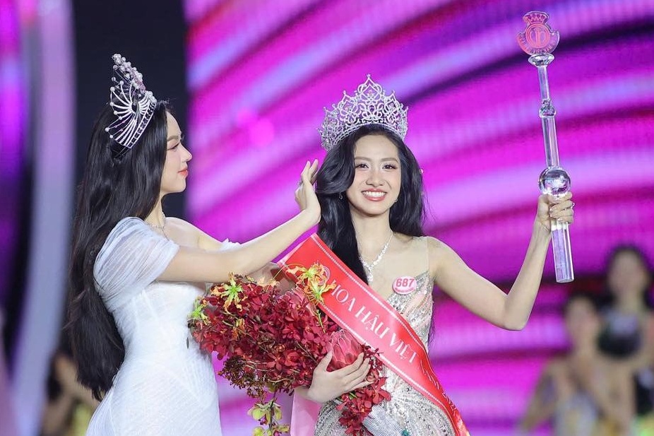 Cận cảnh nhan sắc của Tân Hoa hậu Việt Nam 2024 Hà Trúc Linh