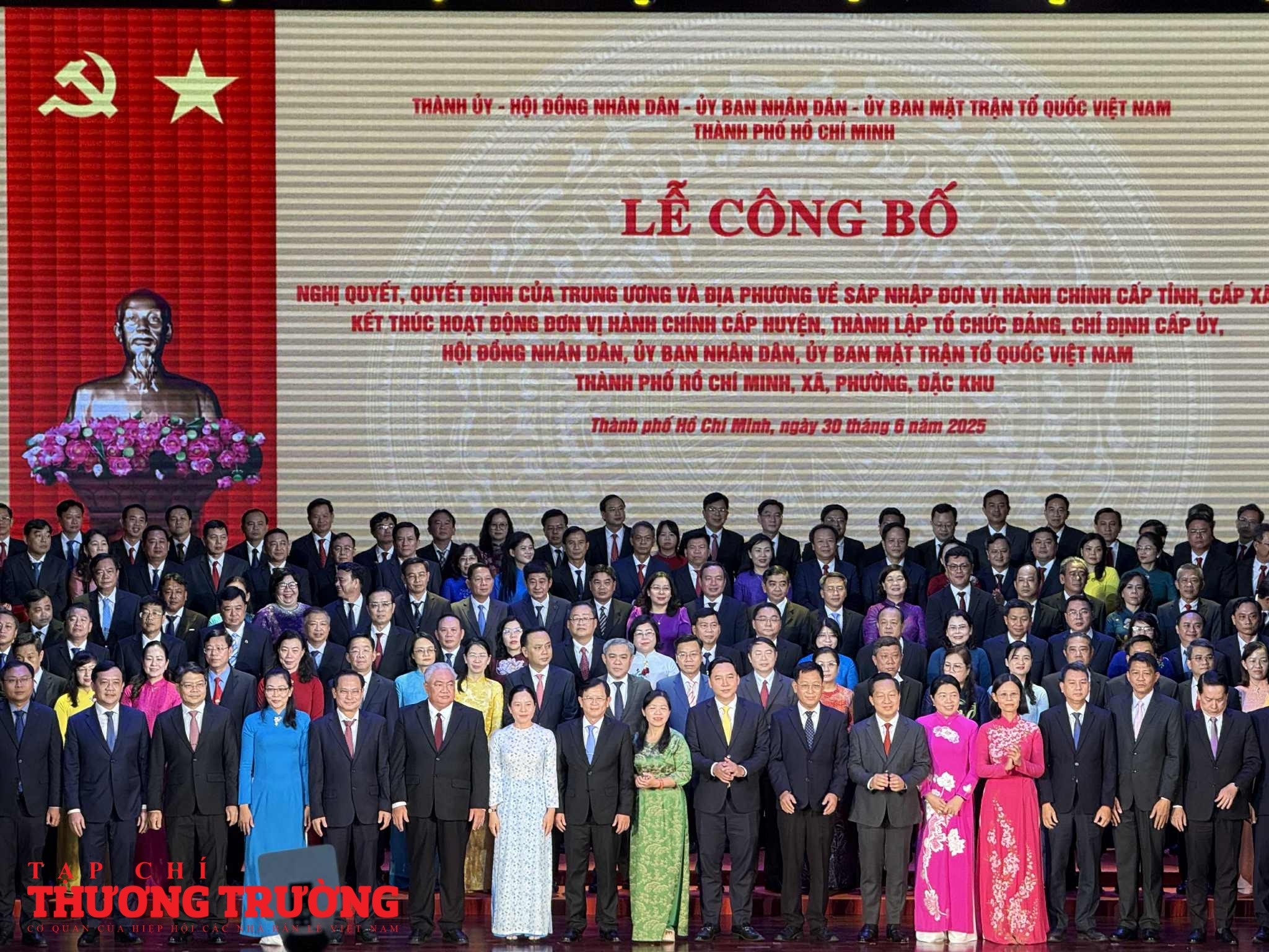 Tổng Bí thư Tô Lâm dự Lễ công bố thành lập TPHCM mới