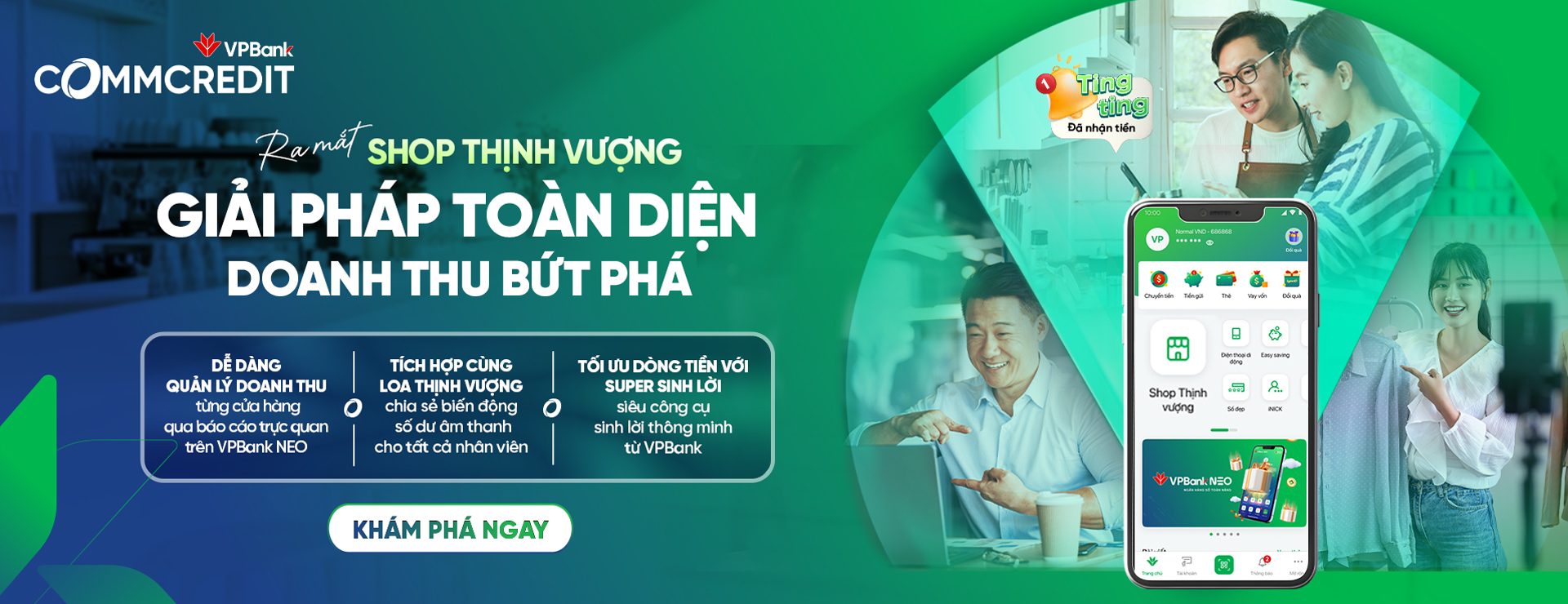 Hộ kinh doanh quản trị dòng tiền khó, đã có Shop Thịnh Vượng lo