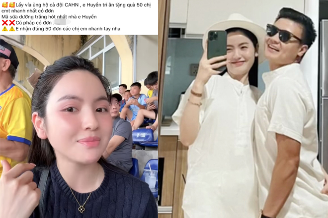 Chu Thanh Huyền bị chỉ trích vì lợi dụng Quang Hải để quảng cáo bất chấp