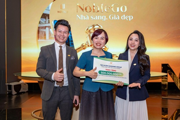 Sunshine Group livestream BĐS, giảm giá 1 tỷ đồng cho khách hàng, trích 500 triệu đồngphiên làm thiện nguyện