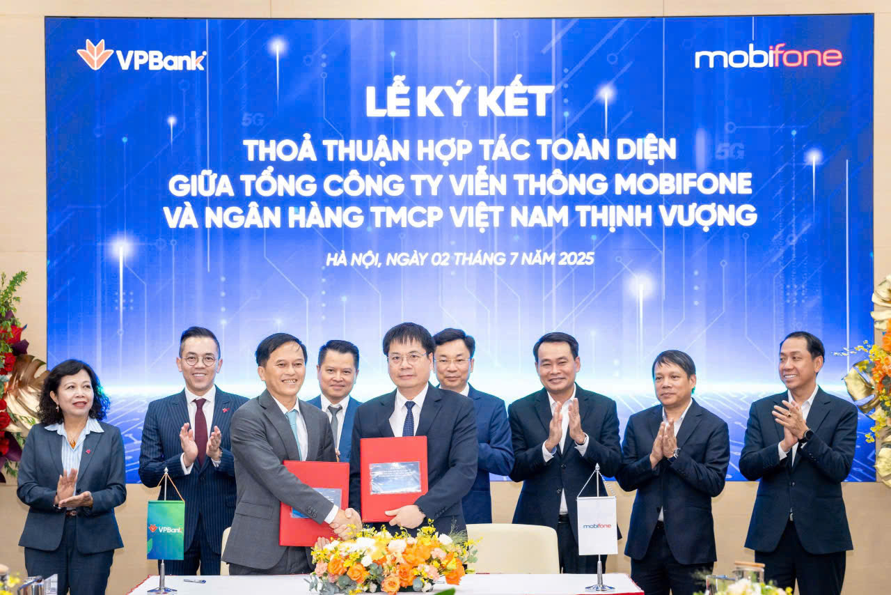 VPBank và MobiFone Hợp lực kiến tạo hệ sinh thái tài chính – viễn thông tích hợp toàn diện
