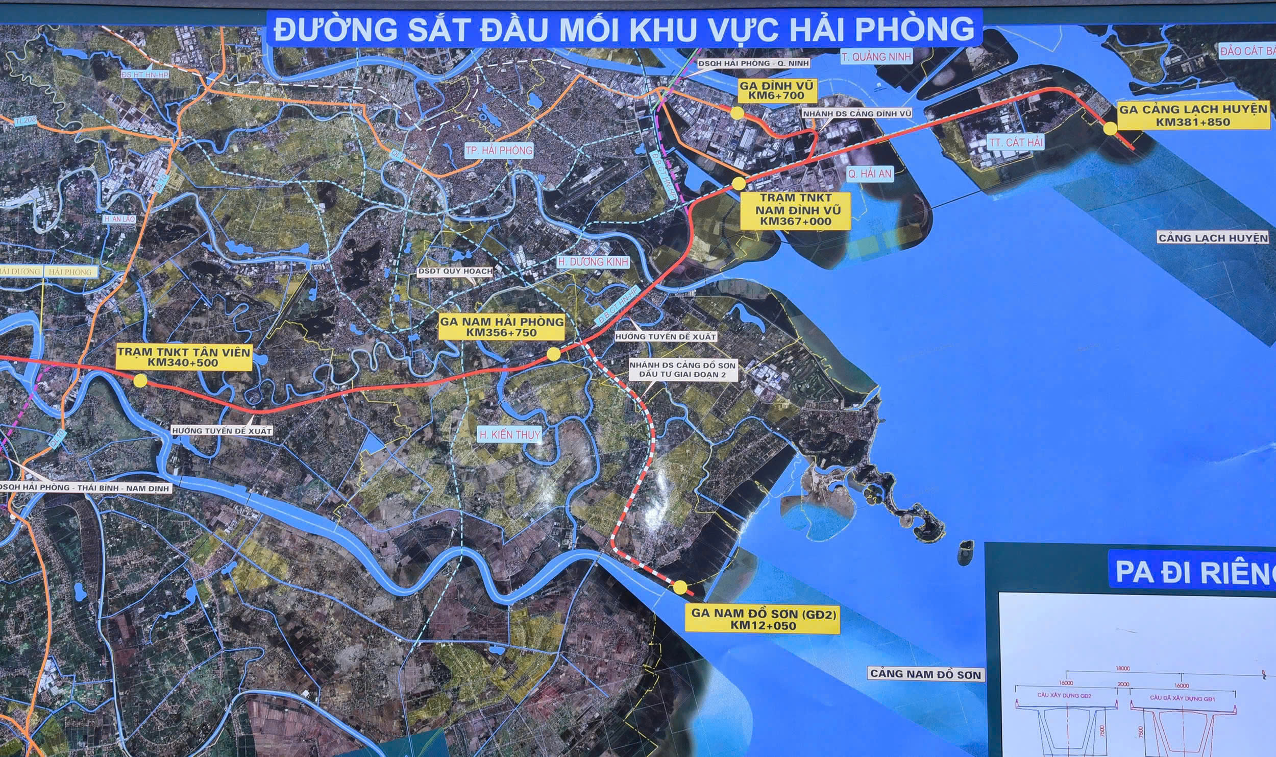 Khởi động xây tuyến đường sắt Lào Cai – Hà Nội – Hải Phòng trong năm 2025