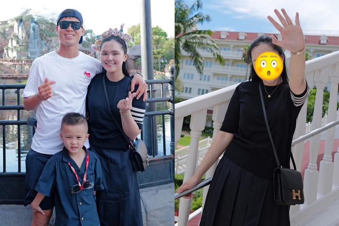 Sau n lần bị chê mặc luộm thuộm, diện mạo vợ Đỗ Duy Mạnh lại gây bàn tán