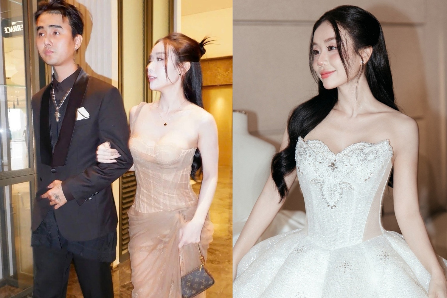 Cindy Lư khoe váy cưới gợi cảm, hồi hộp khi về chung nhà  Đạt G