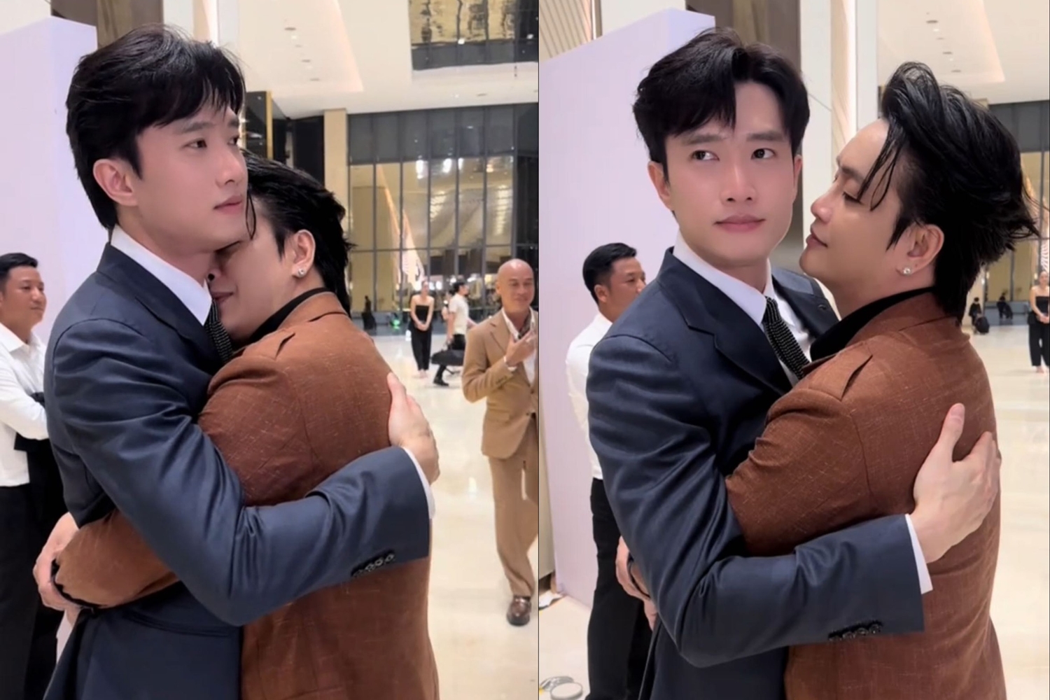 TiTi (HKT) ôm không rời Quốc Trường, bà xã nói một câu chấn động