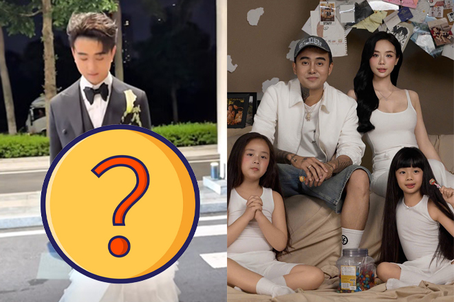 Xôn xao loạt ảnh lộ rõ thái độ con gái Cindy Lư với Đạt G sau đám cưới của mẹ