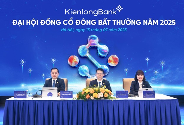 KienlongBank tổ chức thành công ĐHĐCĐ bất thường 2025 Thông qua việc tăng vốn và chia cổ tức 60%
