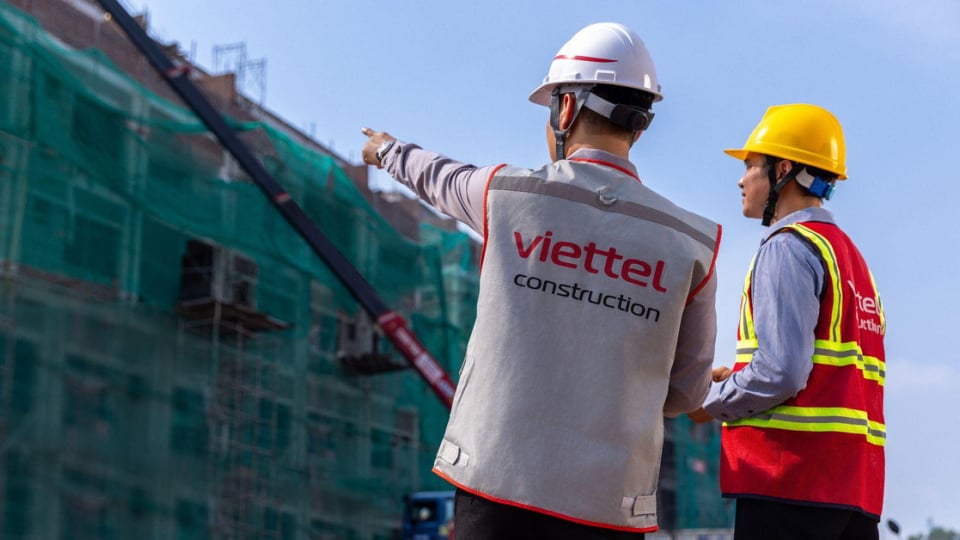 Viettel Construction (CTR) lợi nhuận tăng hai chữ số nửa đầu 2025, hạ tầng cho thuê dẫn dắt tăng trưởng