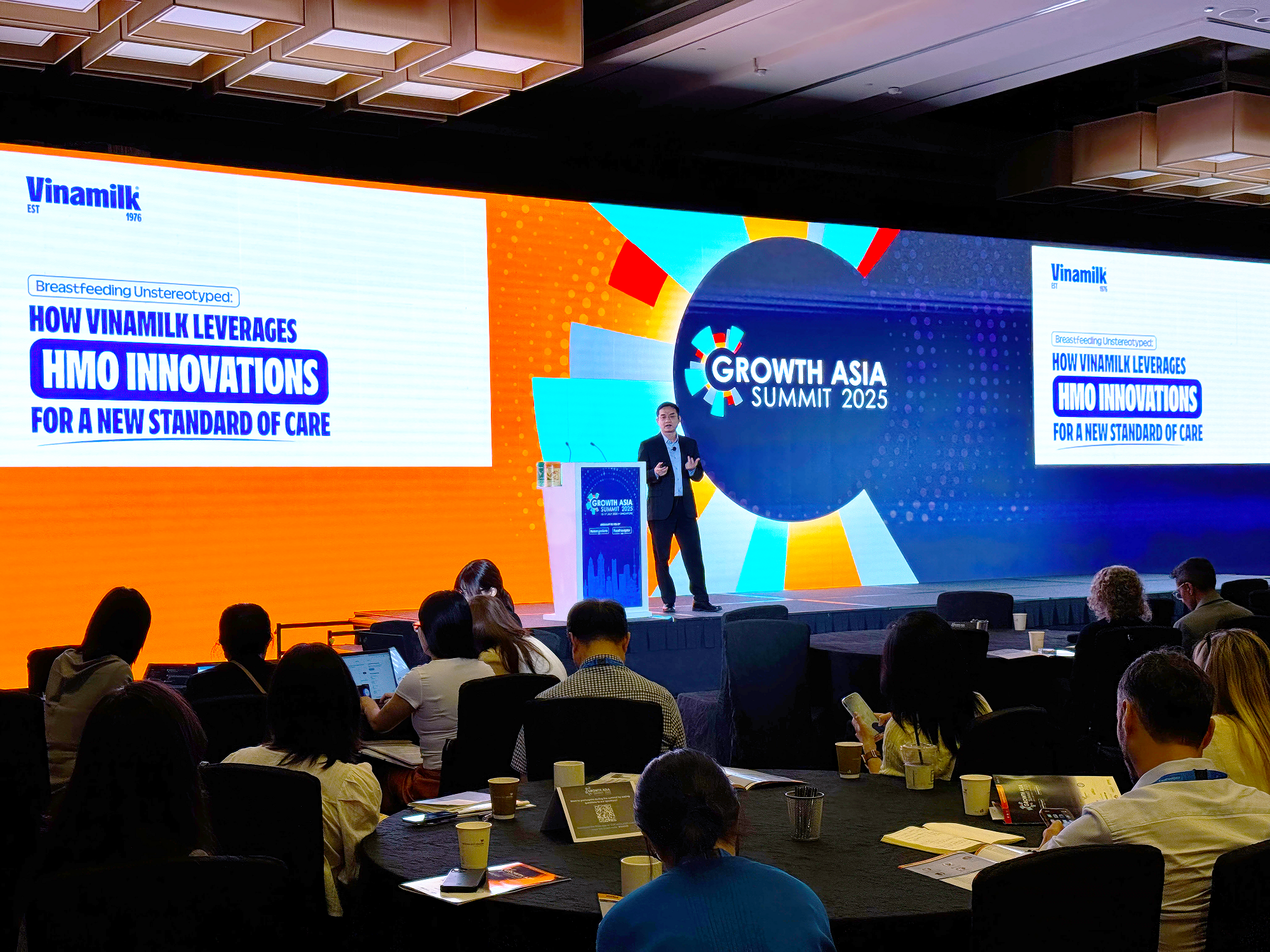 Đột phá 6 HMO Bước tiến dinh dưỡng của Vinamilk tại Diễn đàn dinh dưỡng lớn nhất Châu Á 