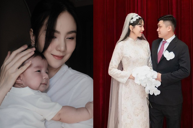 MC Mai Ngọc khoe con trai siêu đáng yêu, chồng đại gia bất ngờ chiếm hết sóng