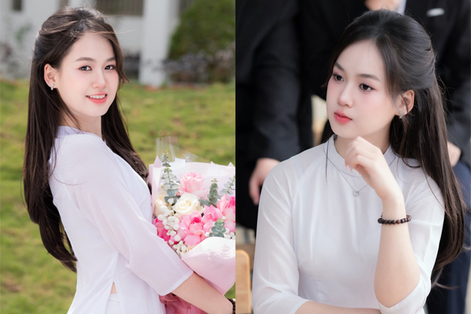 Bộ ảnh kỷ yếu cực đẹp của thủ khoa đến từ Phú Thọ đang gây bão MXH, nhan sắc đẹp như hot girl