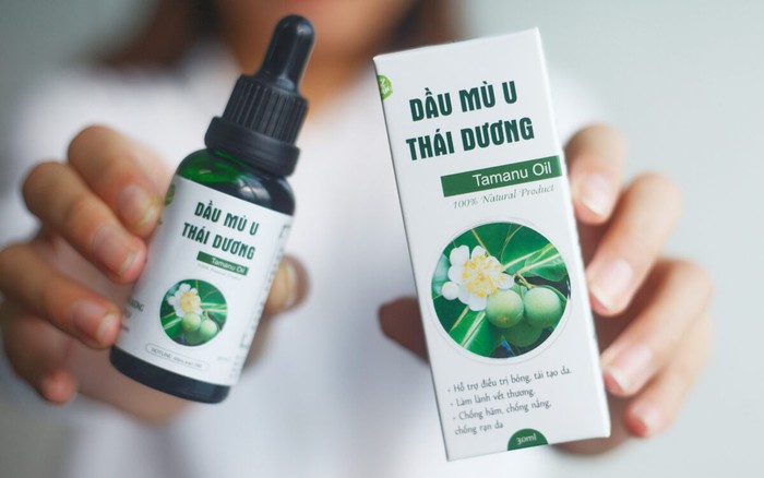 Thu hồi 4 lô mỹ phẩm dưỡng da dầu mù u Thái Dương không rõ nguồn gốc