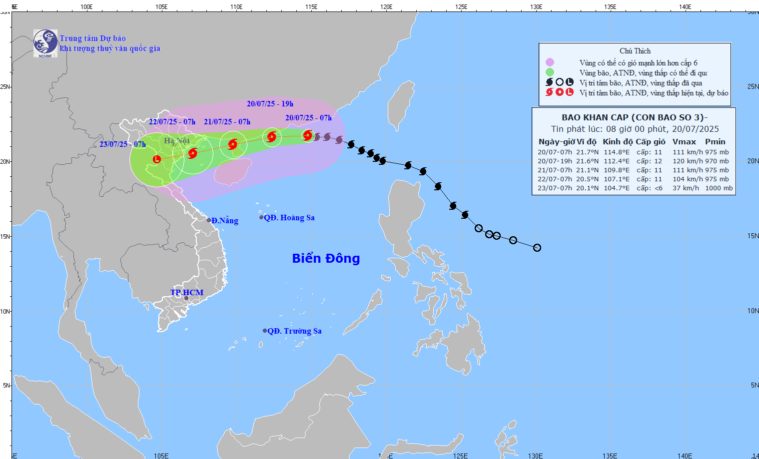 Thủ tướng chỉ đạo tập trung ứng phó với bão số 3 