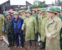 Phó Thủ tướng Trần Hồng Hà kiểm tra công tác phòng chống bão số 3 tại Hải Phòng 