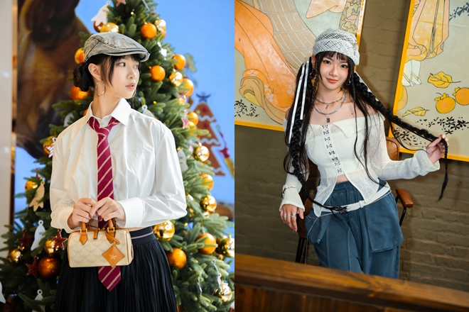 Em xinh Ánh Sáng AZA và gu thời trang trẻ trung, cá tính