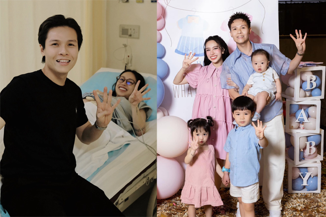 Con gái đại gia Minh Nhựa sinh con thứ 4 ở tuổi 26, tò mò diện mạo rich kid nhí