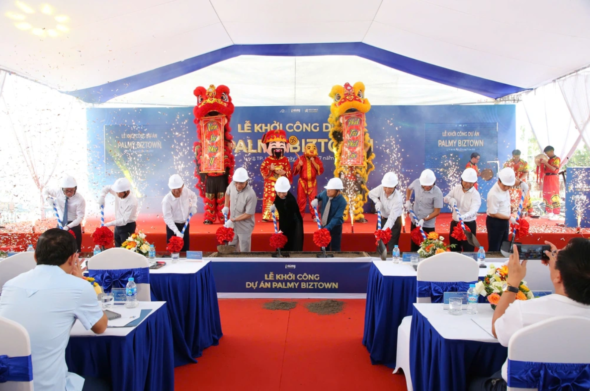 Khởi công Dự án Khu nhà thương mại liền kề HDB - Palmy Biztown