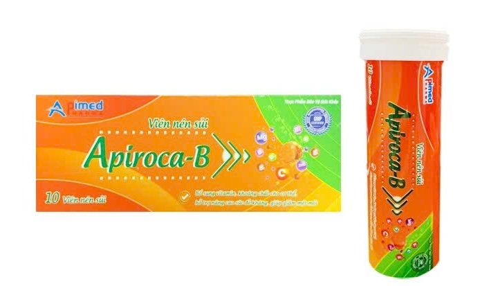 Bộ Y tế yêu cầu dừng lưu thông Viên sủi bổ sung vitamin (APIROCA-B)
