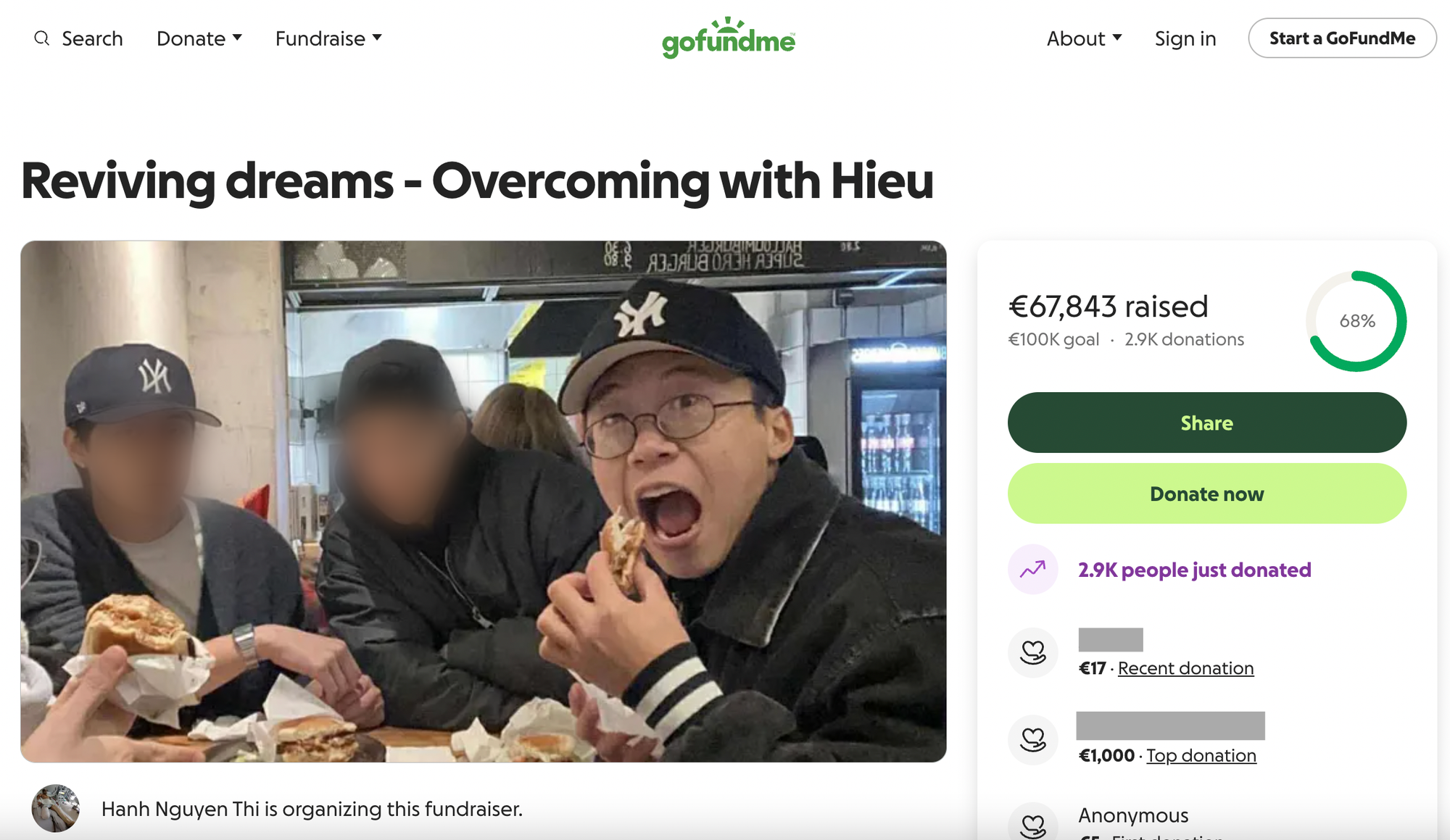 Tình hình hiện tại của Tiktoker Bốp Bọt Biển sau vụ tai nạn nghiêm trọng ở Đức