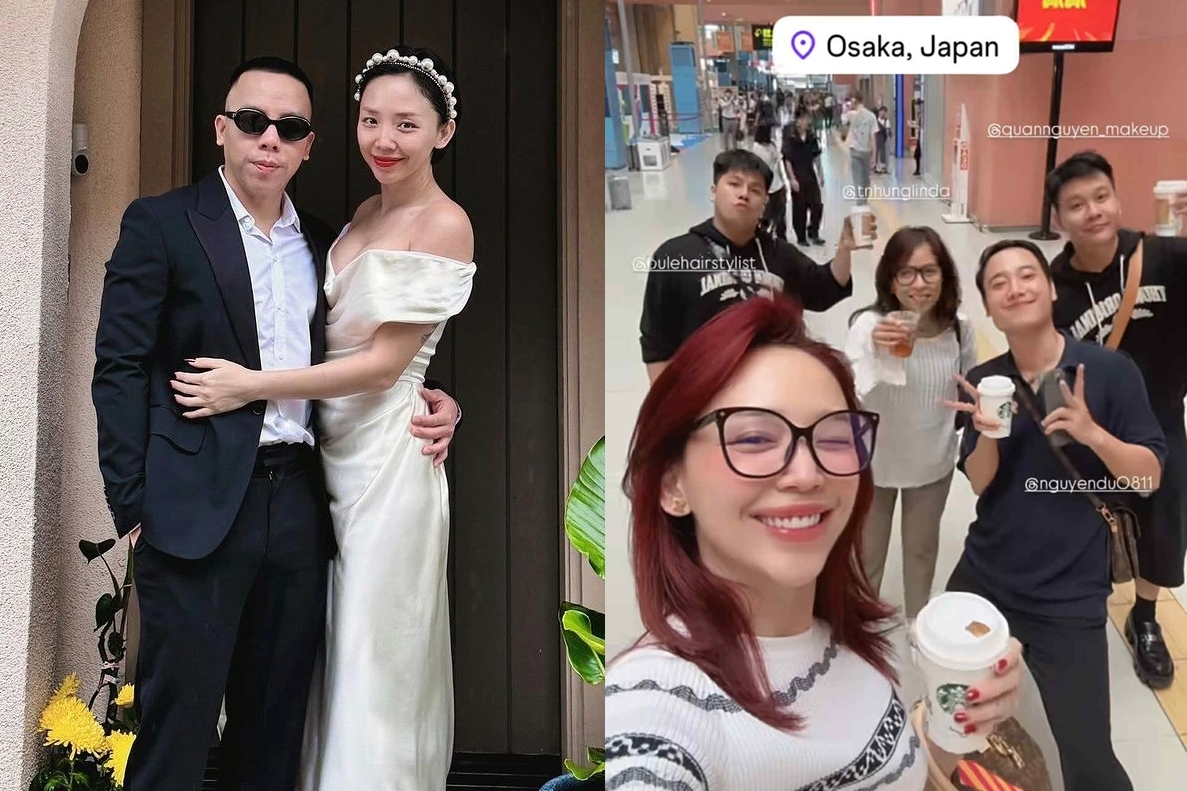 Tóc Tiên tiếp tục đi du lịch vắng bóng ông xã